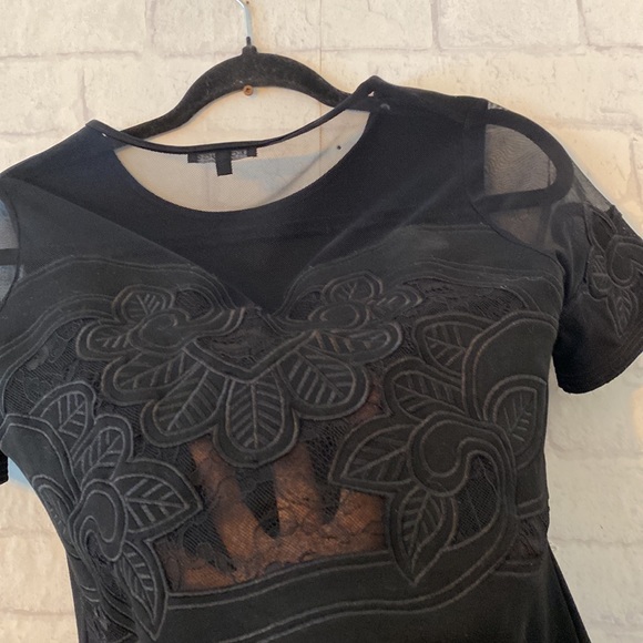 Leo & Ugo Black Dress Size 2 - Picture 10 of 10